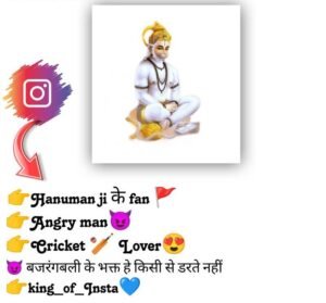 Instagram bio Mahadev