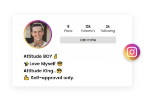 Attitude Bio For Instagram For Boy