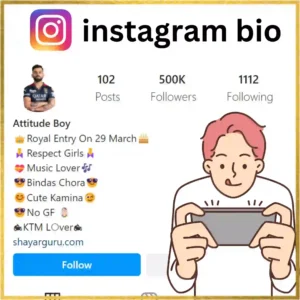 Instagram bio Mahakal Hindi