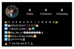 Bio for Instagram for Girl Attitude